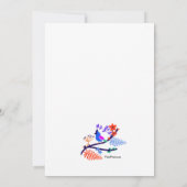 Summer Garden Party Einladung (Rückseite)