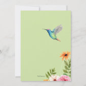 Summer Garden Party Einladung (Rückseite)