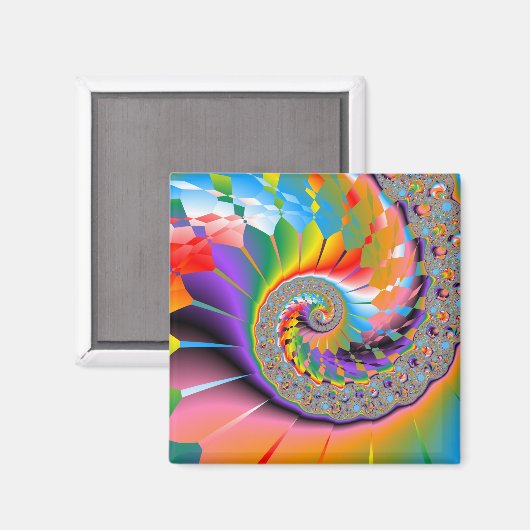 Summer Garden Party Magnet (Vorderseite/Rückseite)