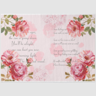 Summer Garden Series Design 2 Seidenpapier