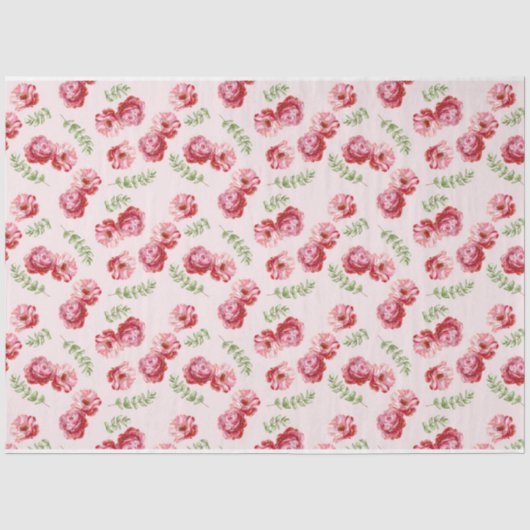 Summer Garden Series Design 9 Seidenpapier (Vorderseite)