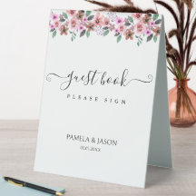 Summer Garden Watercolor Floral Wedbook
