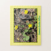 Summer Garden Yellow Puzzle (Vertikal)