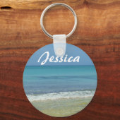 Summer Gefühl - Name Schlüsselanhänger (Vorderseite)