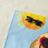 Summer Gelbe Labrador Beach Handtuch (Beispiel)