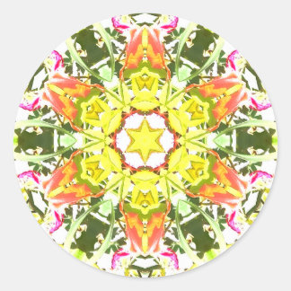 Summer Gem Runder Aufkleber