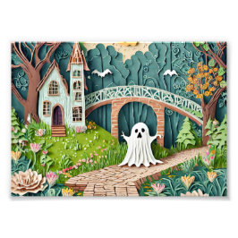 Summer Ghost Haunt Fotodruck