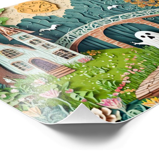 Summer Ghost Haunt Fotodruck (Ecke)