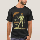 Summer Ghoul Skeleton am Strand T-Shirt (Vorderseite)