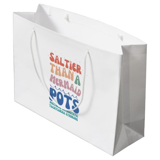 Summer Gift Bag Große Geschenktüte (Rückseite Schrägansicht)