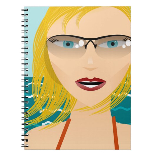 SUMMER GIRL NOTIZBLOCK (Vorderseite)