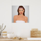 SUMMER GIRL POSTER (Küche)