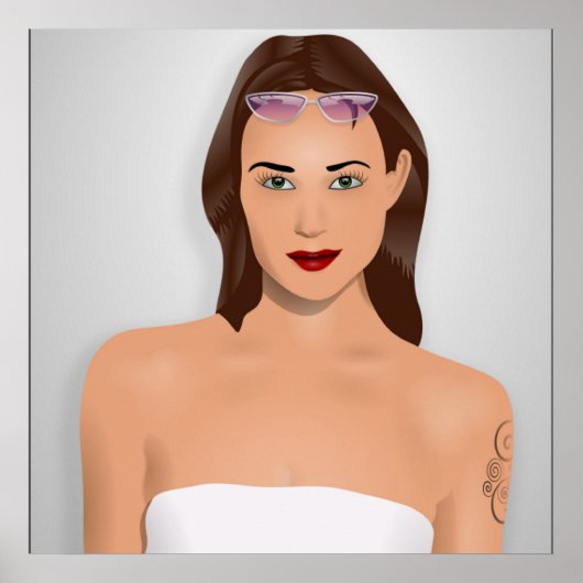 SUMMER GIRL POSTER (Vorne)