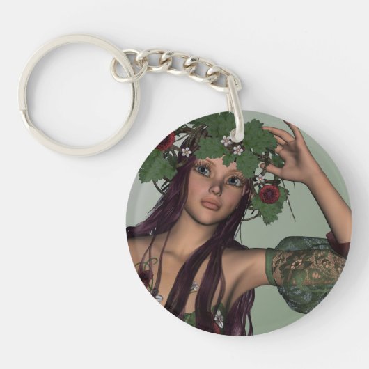 Summer Girl Schlüsselanhänger (Vorderseite)