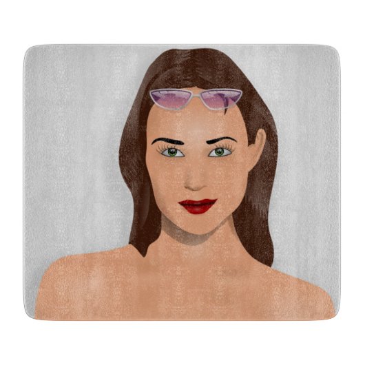 SUMMER GIRL SCHNEIDEBRETT (Vorderseite)