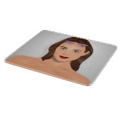 SUMMER GIRL SCHNEIDEBRETT (Ecke)