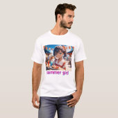 summer girl T-Shirt (Vorne ganz)