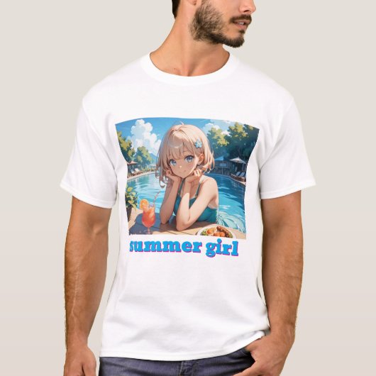 summer girl T-Shirt (Vorderseite)