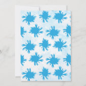 Summer Girls 11. Geburtstag Pool Party Einladung (Rückseite)