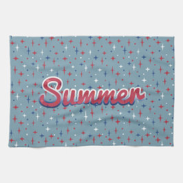 Summer Glitzern Geschirrtuch