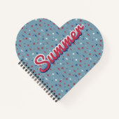 Summer Glitzern Notizblock (Vorderseite)