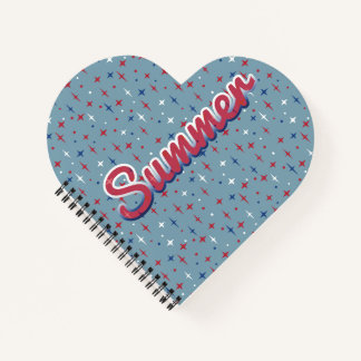 Summer Glitzern Notizblock