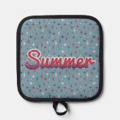 Summer Glitzern Topflappen (Vorderseite)