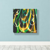 Summer Glow in the Night Leinwanddruck (Insitu (Holzboden))