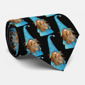 Summer Gnome Krawatte (Gerollt)