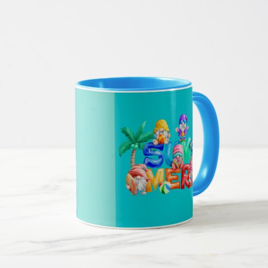Summer Gnomes Florida Tasse (VorderseiteRechts)