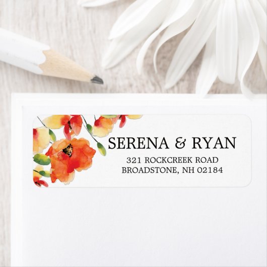 Summer Golden Poppy Wedding (Insitu)