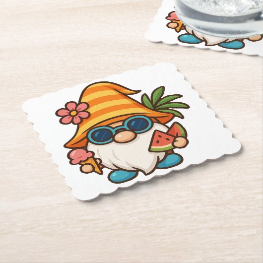 Summer Gonk Untersetzer (angewinkelt)