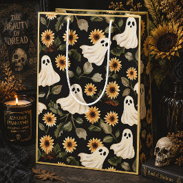 Summer Goth Geister und Sonnenblumen Spooky Mittlere Geschenktüte