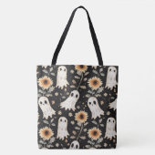 Summer Goth Geister und Sonnenblumen Spooky Tasche (Vorderseite)
