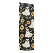 Summer Goth Geister und Sonnenblumen Spooky Thermosbecher (Nach rechts gedreht)