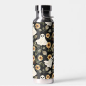 Summer Goth Geister und Sonnenblumen Spooky Trinkflasche (Links)
