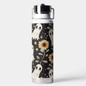 Summer Goth Geister und Sonnenblumen Spooky Trinkflasche (Hinten)