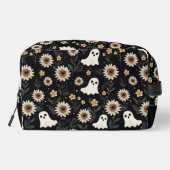 Summer Goth Geister und Sonnenblumen Spooky Waschbeutel (Rückseite)