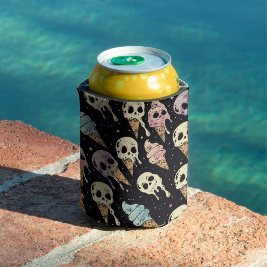 Summer Goth Skulls Eiscreme Spooky Dosenkühler (In Situ Pool)