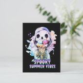 Summer Goth Spooky Summer Vibes Postkarte (Stehend Vorderseite)