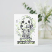 Summer Goth Spooky Summer Vibes Postkarte (Stehend Vorderseite)