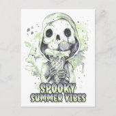 Summer Goth Spooky Summer Vibes Postkarte (Vorderseite)