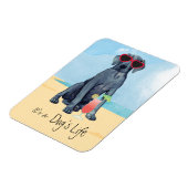 Summer Great Dane Magnet (Linke Seite)