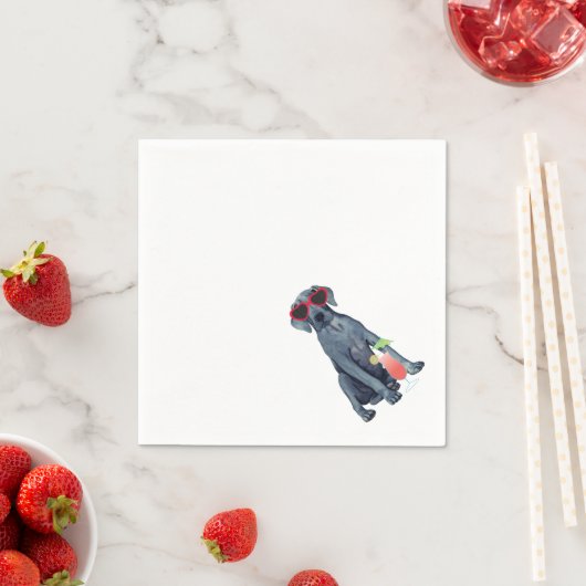 Summer Great Dane Napkins Serviette (Beispiel)