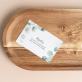 Summer Green Eucalyptus Wedding Gift Registry Begleitkarte
