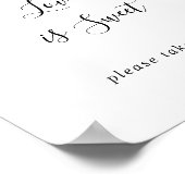 Summer Green Eukalyptus Foliage Liebe ist süßes Ze Poster (Ecke)