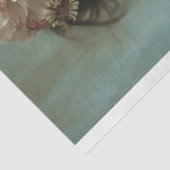 Summer Green & Soft Pink Ballerina Beauty & Floral Seidenpapier (Ausschnitt)