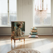 Summer Green & Soft Pink Ballerina Beauty & Floral Seidenpapier