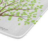 Summer Green Tree Schneidebrett (Ecke)