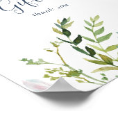 Summer Greenerity Cards and Gifts Sign Poster (Ecke)